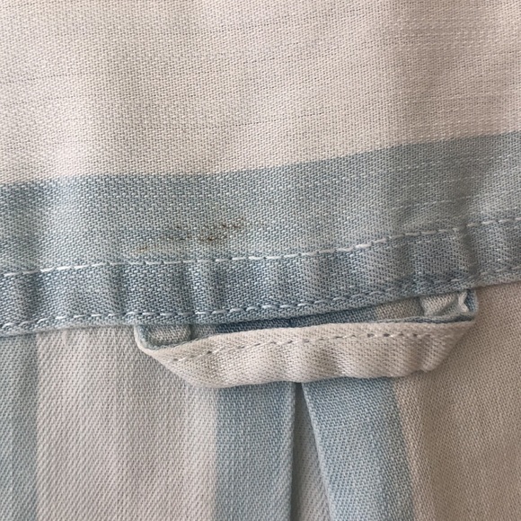 Rails Uli Block Stripe Lace Up Shirt Tunic Top XS - Picture 7 of 7